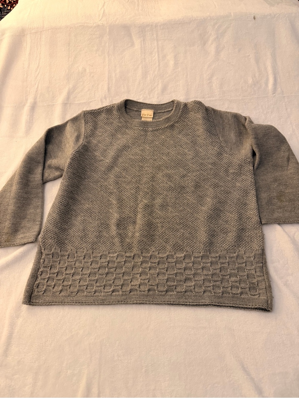 Women’s Vintage Bobbi Brooks Textured Crewneck Sweater - size: L